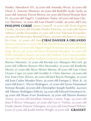 J''irai danser à Orlando by Philippe Corbé